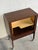 1960s Rosewood Rolling Bar Cart Server Cabinet With Sliding Door Denmark 1960s For Sale - Image 5 of 10