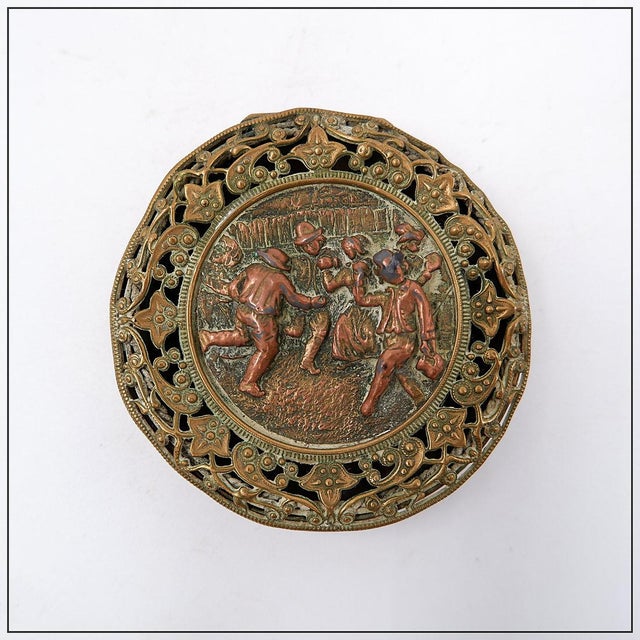 Small Antique Decorative Bronze Box, 1800s For Sale - Image 12 of 12