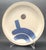 Offered is a vintage 1970s Iron Mountain Stoneware plate in the "Lookout Mountain" pattern, featuring a speckled cream...