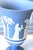 Mid-Century Modern Vintage Wedgwood Blue Jasperware Vase For Sale - Image 3 of 7