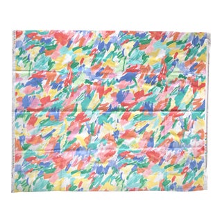 Vintage Saloomey Abstract Fabric For Sale