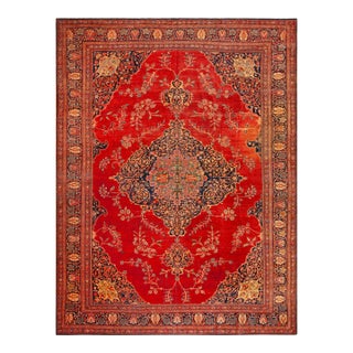 Nazmiyal Collection Antique Persian Sarouk Farahan Rug For Sale