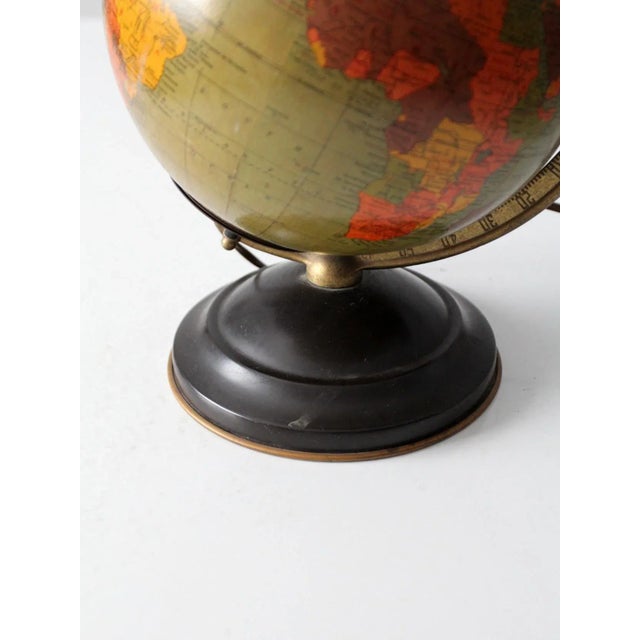 Replogle Illuminated Globe Circa 1949 For Sale - Image 11 of 13