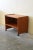 Mid-Century Modern Vintage Danish Modern Teak Sideboard / Media Cabinet With Wheels 1960s For Sale - Image 3 of 9