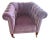 David Linley Wesselton Chair in Lavender For Sale