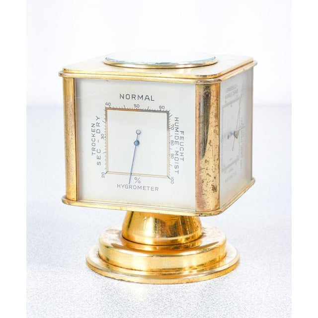 Angelus Table Clock with Date and Instruments, 1960s For Sale - Image 11 of 18
