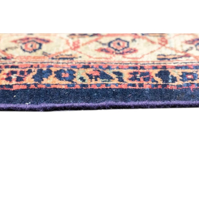 Textile Antique Lavar Kerman Rug 8'11'' x 14'9'' For Sale - Image 7 of 12