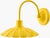 Rustic Pavona Wall Sconce Yellow For Sale - Image 3 of 3