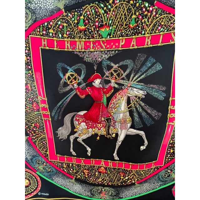 Hermes Fireworks Gavroche Silk 1999 For Sale In New York - Image 6 of 9