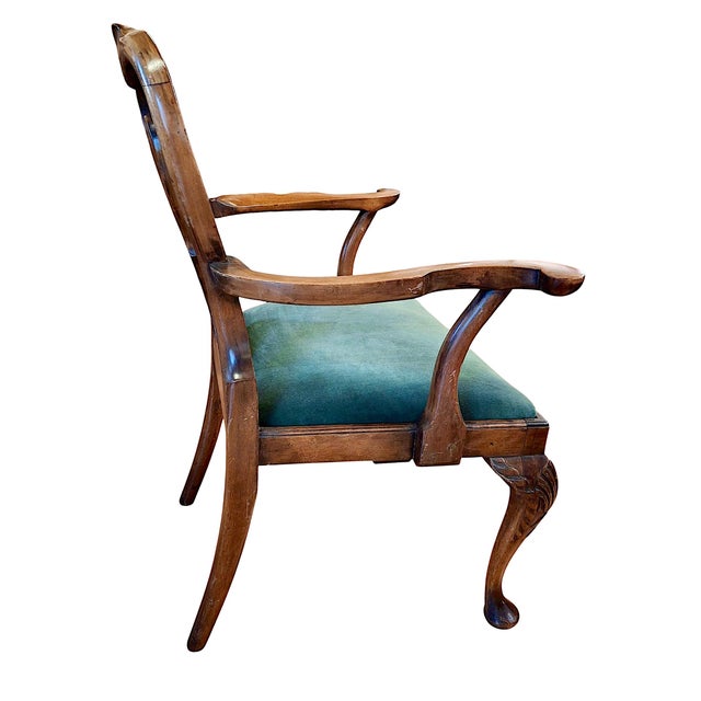 Traditional Antique Early Georgian Armchair in the Style of Giles Grendey (1693-1780) For Sale - Image 3 of 10