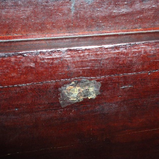 Antique Chinese Polychromed Chinoiserie Document Box C1890 For Sale - Image 12 of 16