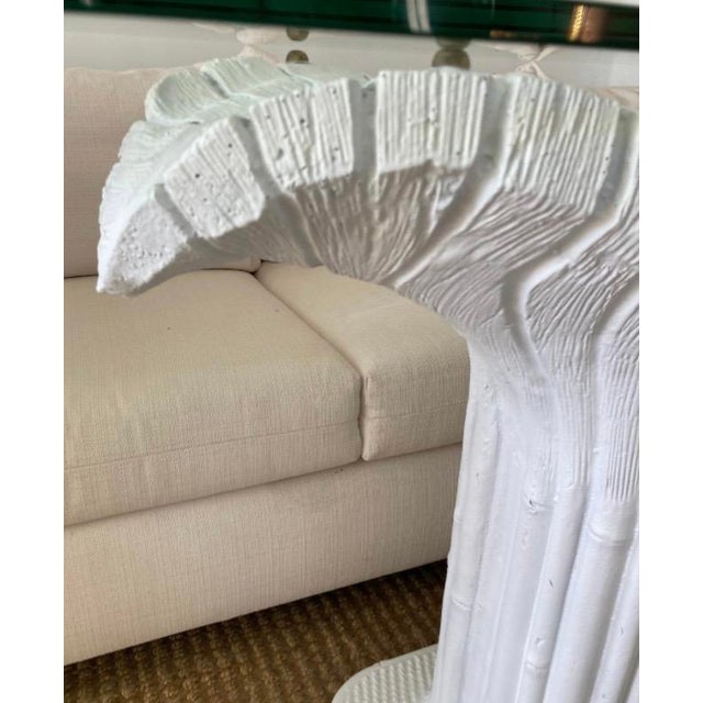 Sculpture Materials Serge Roche Palm Console For Sale - Image 7 of 8