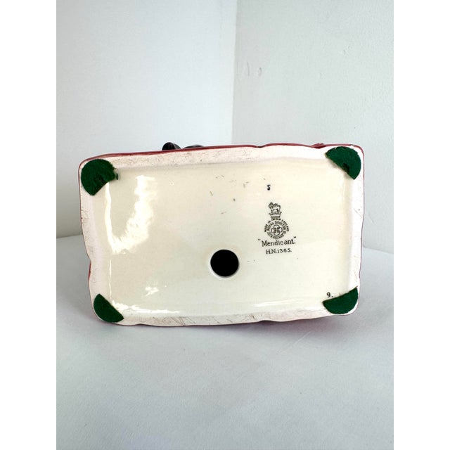 Antique Royal Doulton Figurine ~ “The Mendicant” ~ Hn 1365 For Sale - Image 9 of 12