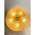 Venetian Amber Graniglia Budino Murano Glass Flush Mount by Simoeng for Simoeng For Sale - Image 9 of 9
