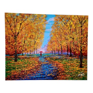 Impressionist Original Oil on Canvas Painting #4 For Sale