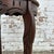 Traditional Vintage Accent Table With Flowers For Sale - Image 3 of 3
