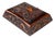 Art Deco French Sewing Box in Sculpted Wood, 1890s For Sale