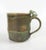 Early 21st Century V Chin Blue Olive Green Porcelain Studio Pottery Mug Vorakit Chinookoswong For Sale - Image 5 of 8
