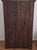 Small Antique Blue Hand-Painted Alpine Wardrobe, 1810s For Sale - Image 5 of 14