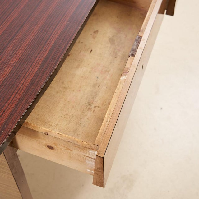 Vintage Formica Top Desk For Sale - Image 5 of 12