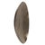 This unique charger is fashioned from metal and features a chiseled texture. It is finished in a metallic deep bronze....