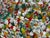 Large Aboriginal Contemporary Painting Bush Plum by Polly Ngale For Sale - Image 9 of 14