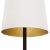 Mid-Century Modern Mahogany & Brass Floor Lamp, Italy, 1960s For Sale - Image 3 of 6