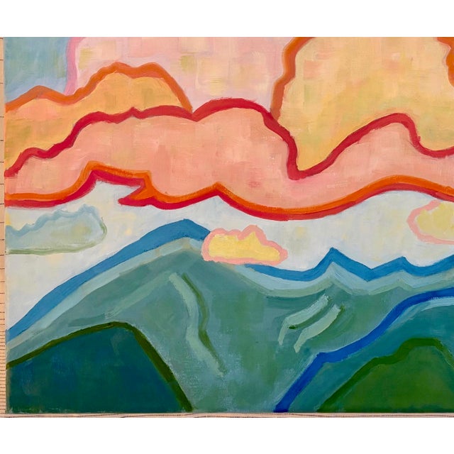 2020s “Vibrant Afternoon” Oil on Linen by Nancy M. Vignola For Sale - Image 5 of 7