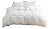 Hotel Luxe All Season European Goose Down Duvet with Cotton Shell, Queen For Sale