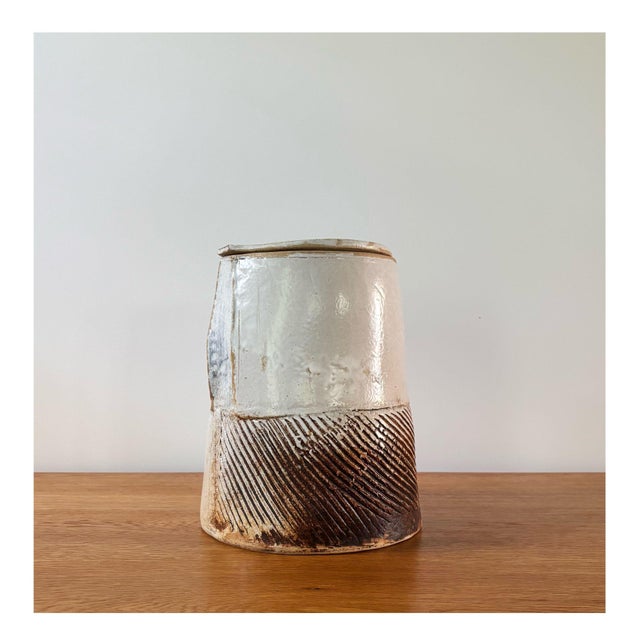 Large Lidded Vase or Pot by Petri Voet, 1990s For Sale - Image 12 of 13