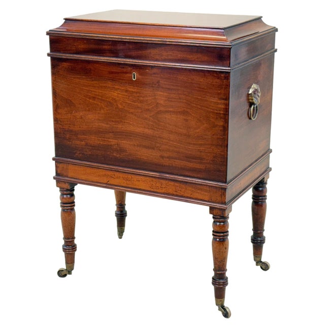 Small Georgian Mahogany Cellarette Box, 1800s For Sale - Image 11 of 11