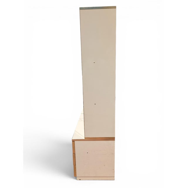 Vintage Modular Glass Wall Bookcase, 1970s For Sale - Image 4 of 14