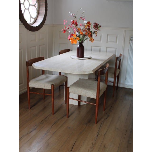 Vintage Travertine Dining Table, 1960s For Sale - Image 13 of 13