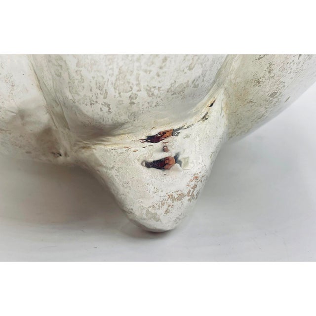 Large Silver-Plated & Mother-of-Pearl Vase by Los Castillo, Taxco Mexico, 1960s For Sale - Image 13 of 15