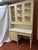 Thomasville Allegro Faux Bamboo Desk With Bookcase Hutch Top and Chair For Sale - Image 9 of 18