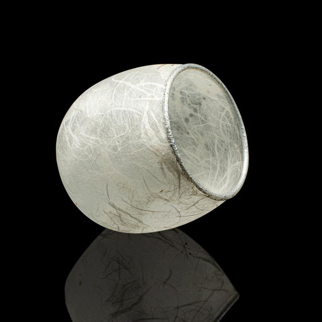 White 2000's Small Contemporary Tea Light Jar For Sale - Image 8 of 8
