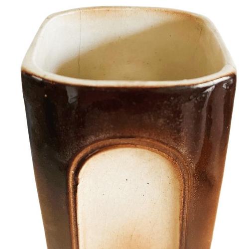 Antique Art Deco Ceramic Vase from Utrecht Fayence, Holland, 1900s For Sale - Image 4 of 9