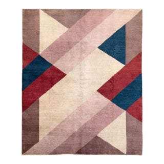 Galerie Shabab Collection Mid-20th Century Chinese Art Deco Rug For Sale