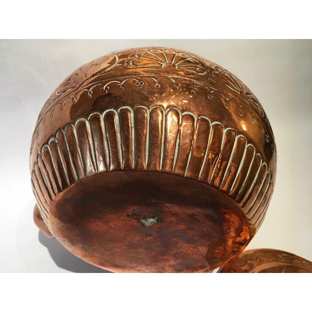 Copper Water Kettle Pot, Tuscany, Italy, 1890s For Sale - Image 18 of 18