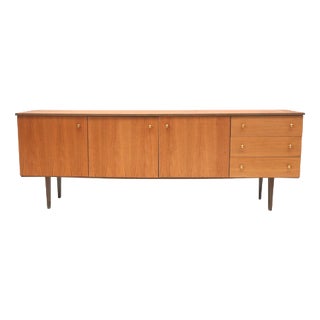 Vintage Sideboard with 3 Doors and Drawers, 1960s For Sale
