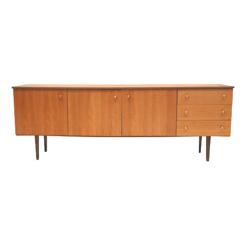 Vintage Sideboard with 3 Doors and Drawers, 1960s For Sale