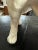 Antique French Bulldog Sculpture | Early 20th Century Plaster & Metal Figure, Circa 1910–1920 For Sale - Image 10 of 12