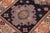 Shabby Chic Bohemian Kazak Karina Blue/Beige Wool Runner Rug- 2'8''x7'9'' For Sale - Image 3 of 10