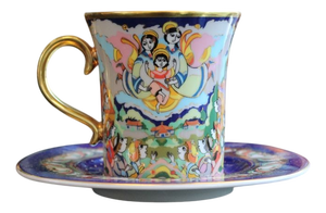 Coffee Cup and Saucer from Rosenthal, 2005, Set of 2