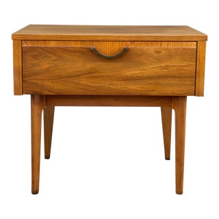 Lane Altavista Mid-Century Modern Walnut Nightstand For Sale