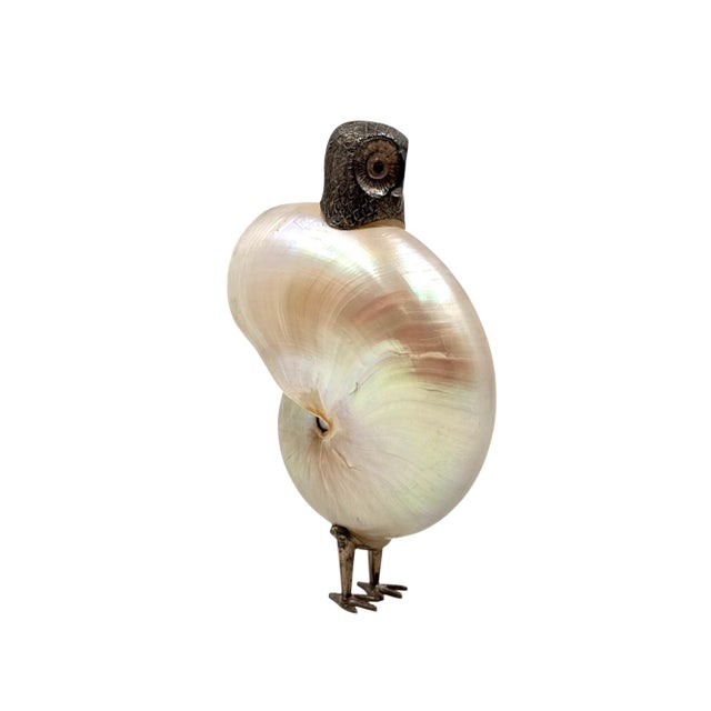 Gabriella Binazzi, Owl Sculpture, 1970s, Metal For Sale - Image 6 of 15