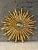 Carved Gilt Wood Sunburst Mirror, 2000s For Sale - Image 6 of 8