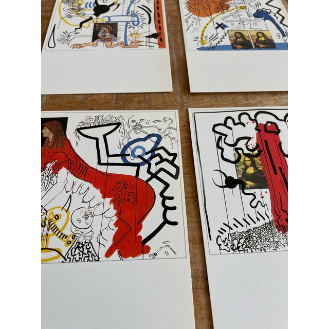 After Keith Haring, Apocalypse, 1988, Courtesy George Mulder, New York, Set of 8 For Sale - Image 12 of 16