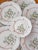 Absolutely stunning set of antique dinner plates by Nymphenburg and designed by Max Rossbach and Hermann Gradl. This is a...