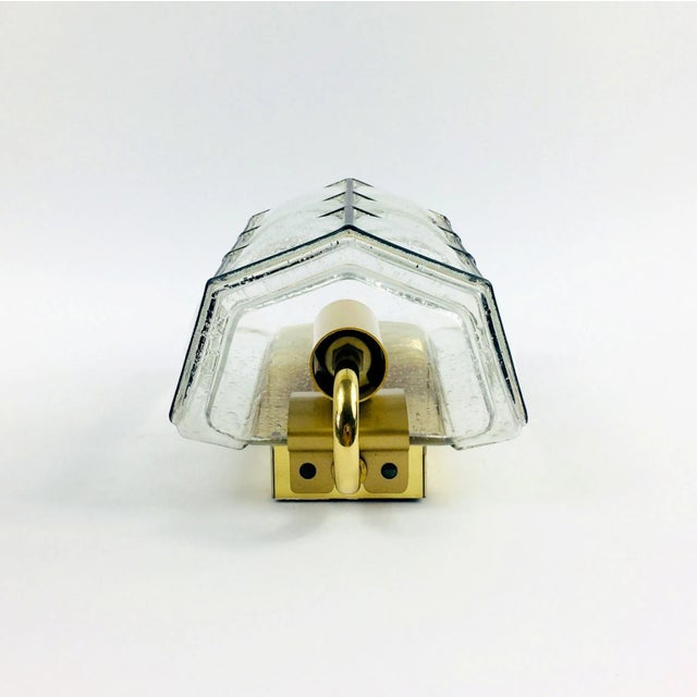 Mid-Century Glass Wall Lights/Sconces From Limburg, Germany, 1960s For Sale - Image 9 of 12